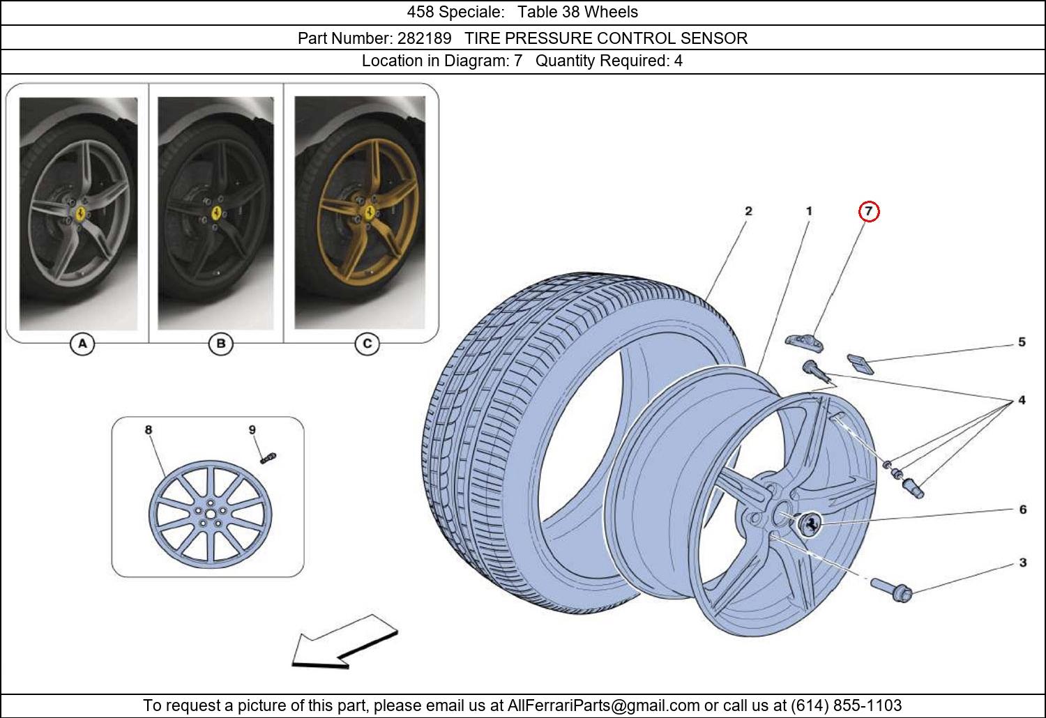 Ferrari Part 282189