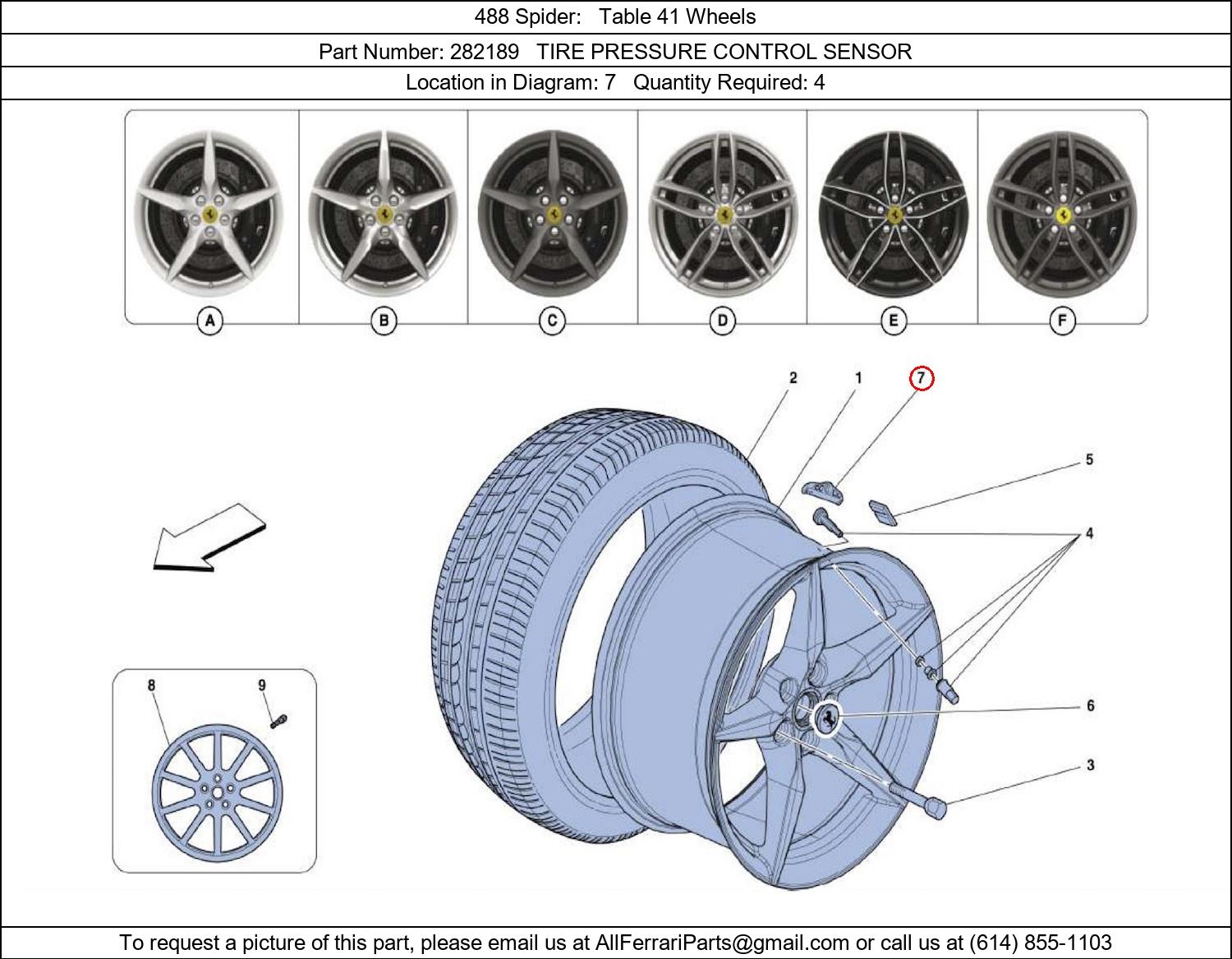 Ferrari Part 282189