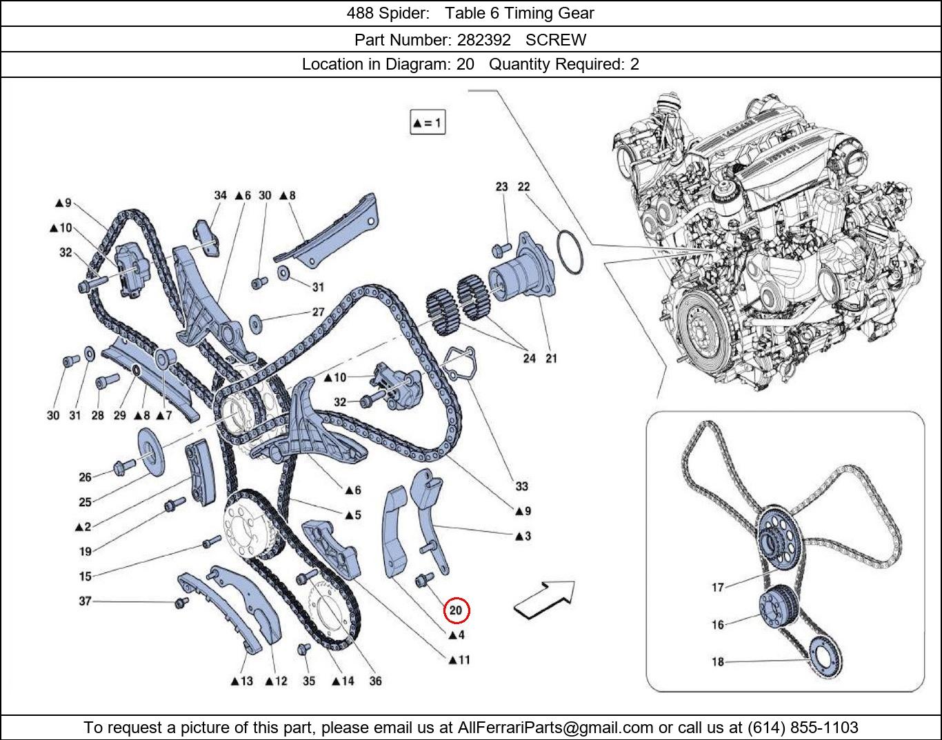 Ferrari Part 282392