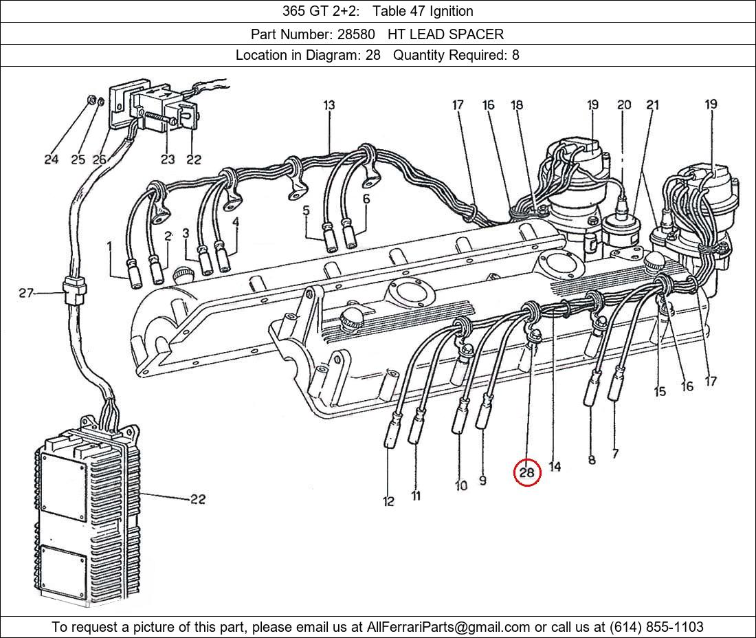 Ferrari Part 28580