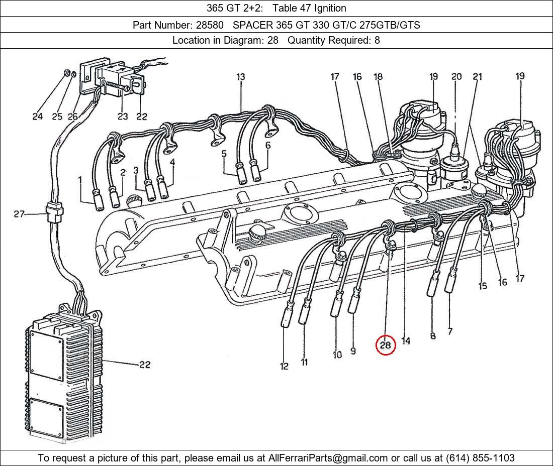 Ferrari Part 28580