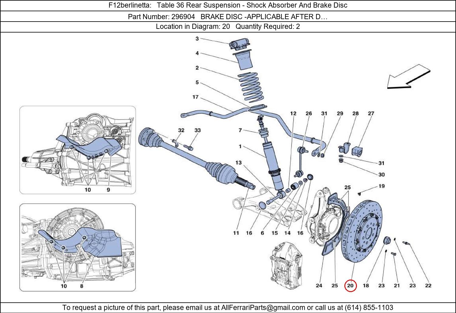 Ferrari Part 296904