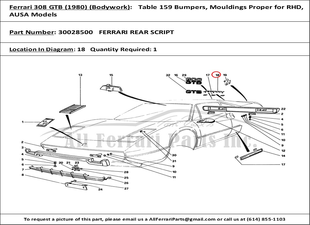 Ferrari Part 30028500