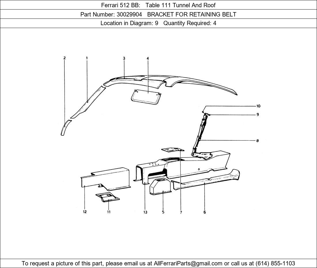 Ferrari Part 30029904