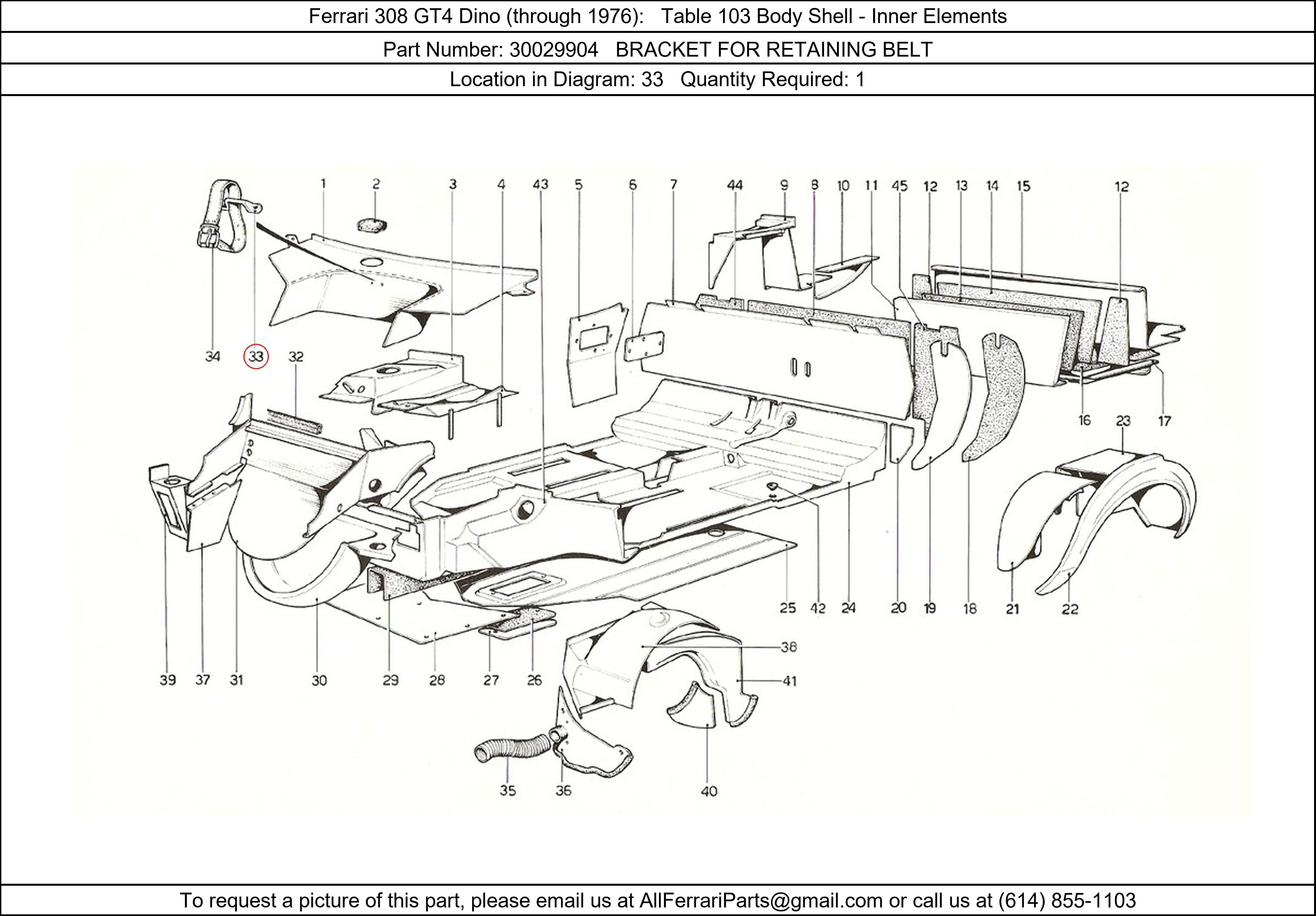 Ferrari Part 30029904