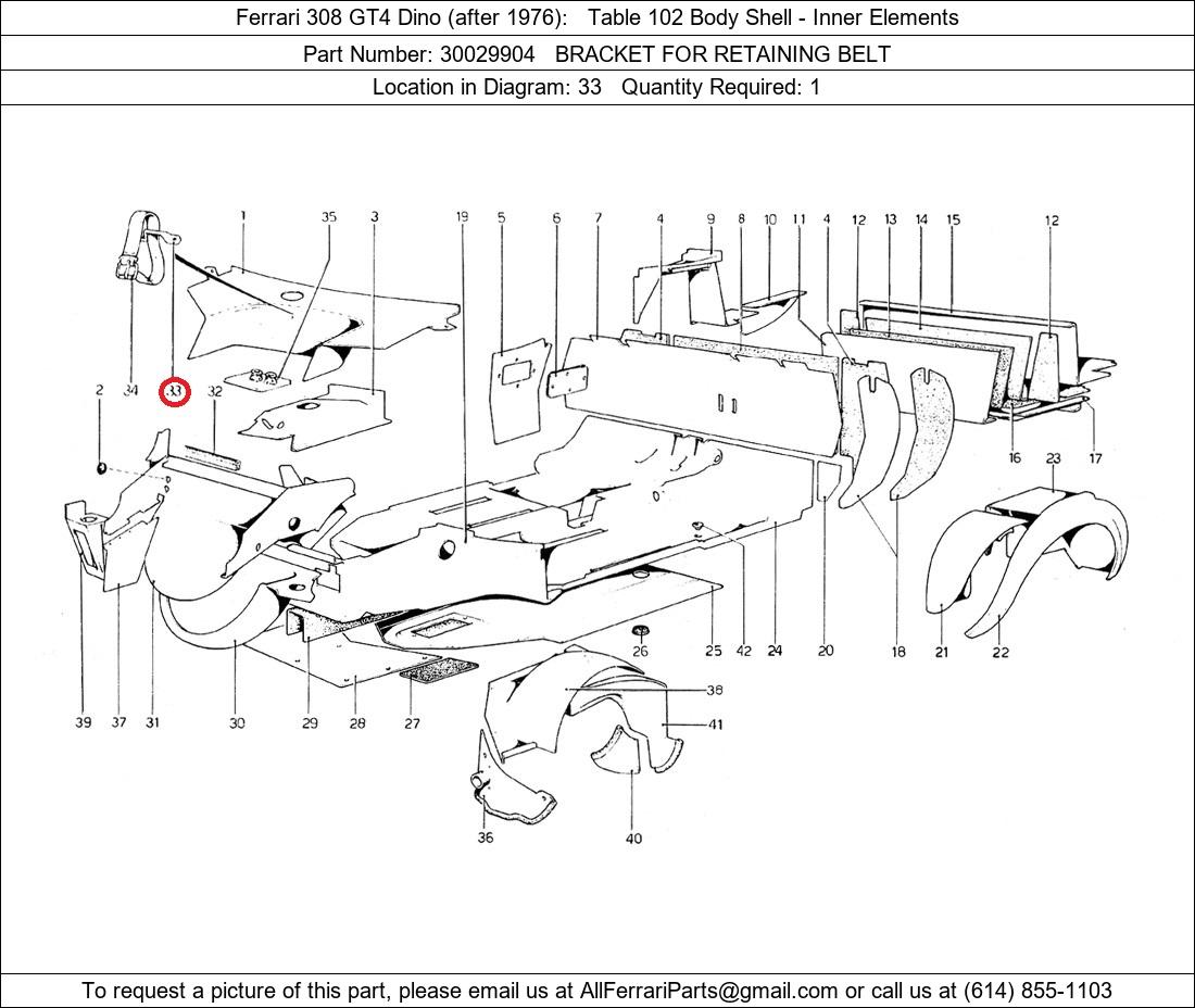 Ferrari Part 30029904