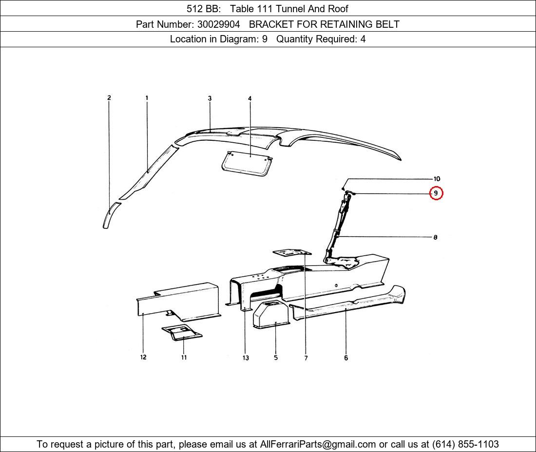 Ferrari Part 30029904