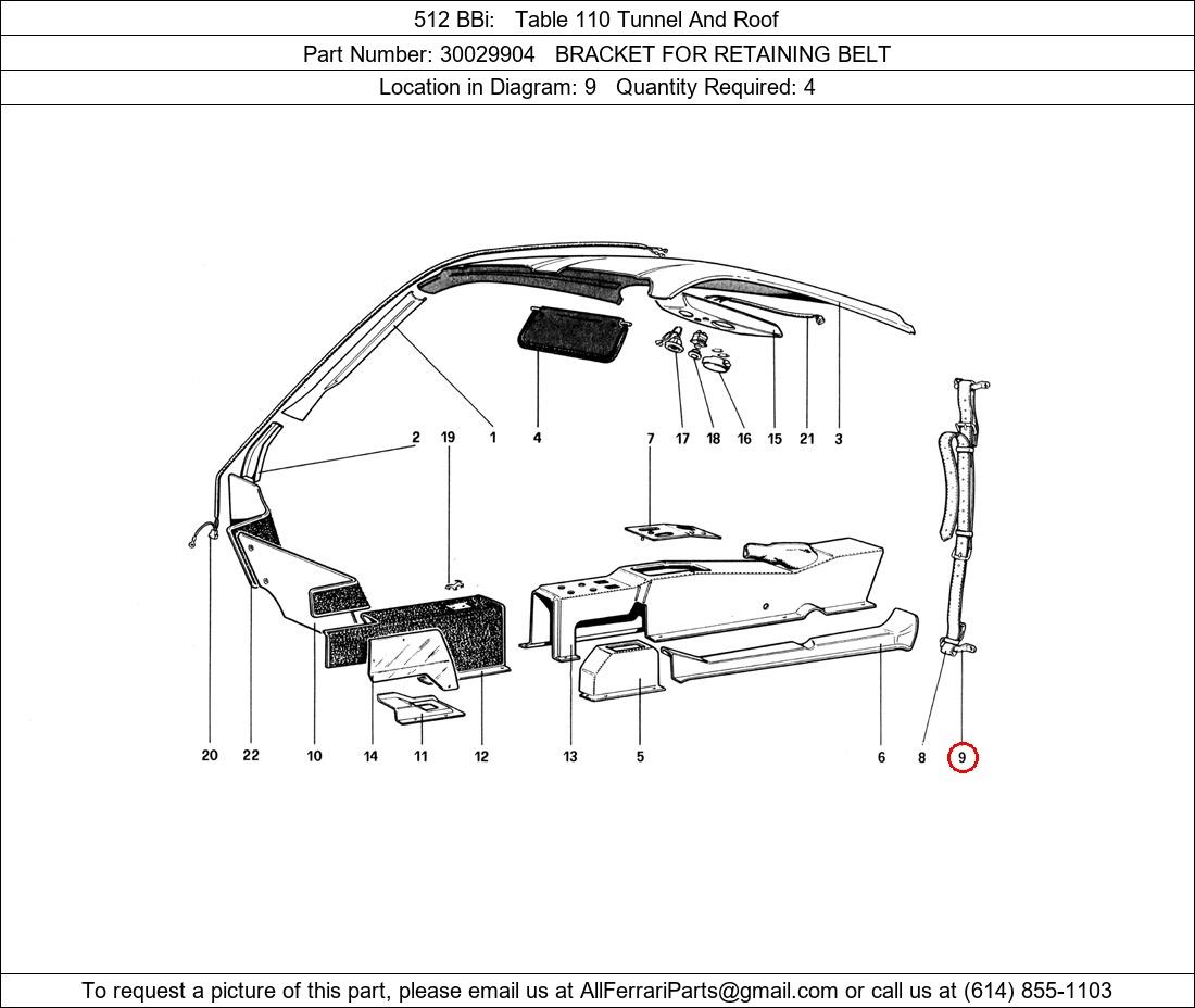 Ferrari Part 30029904