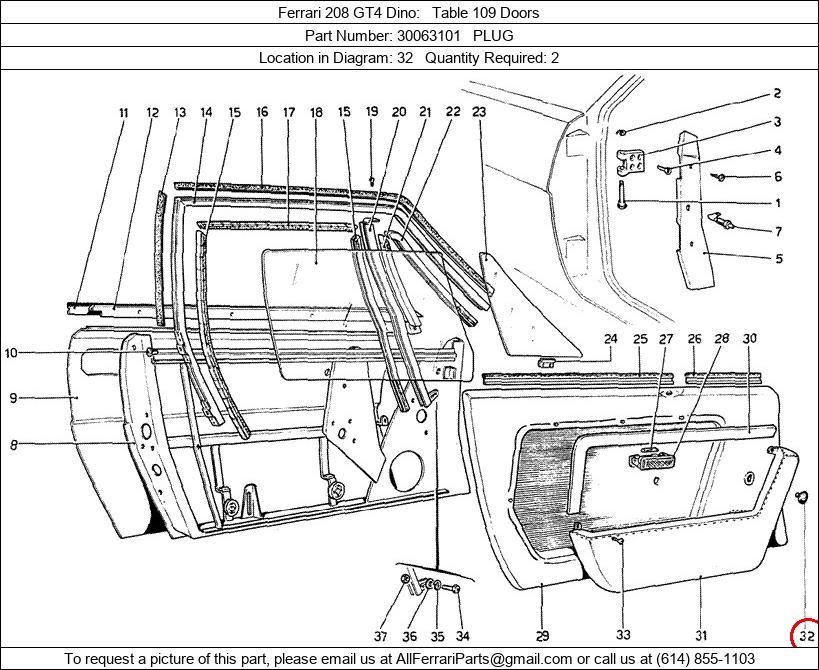 Ferrari Part 30063101