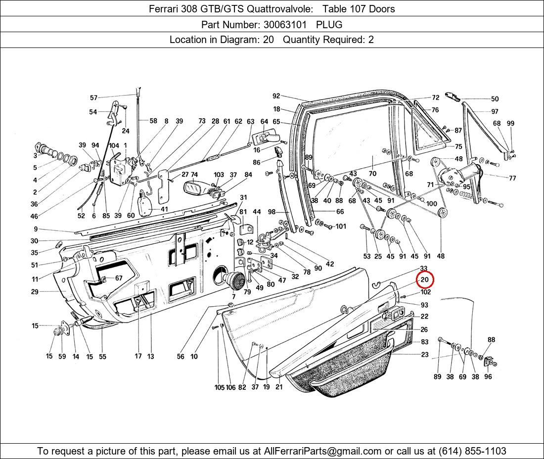 Ferrari Part 30063101