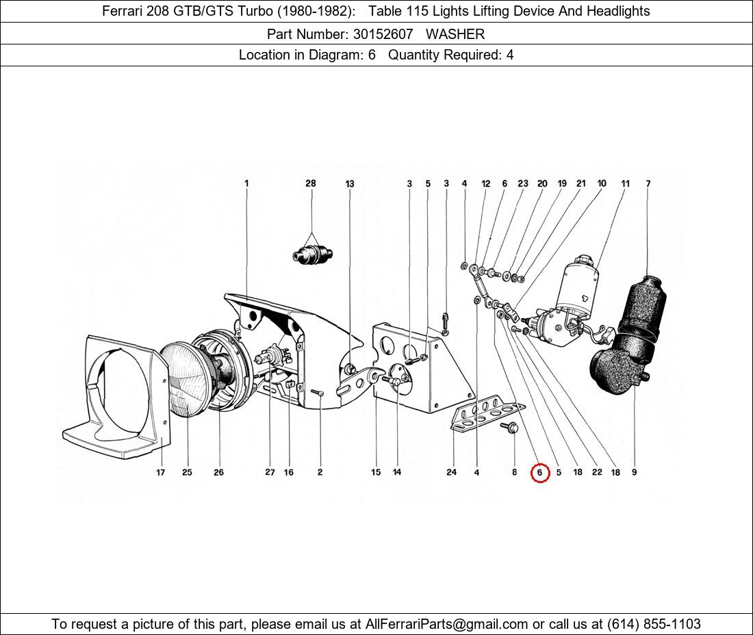 Ferrari Part 30152607