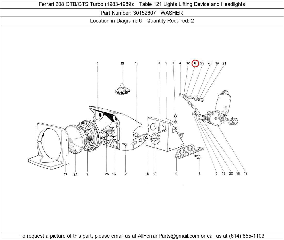 Ferrari Part 30152607