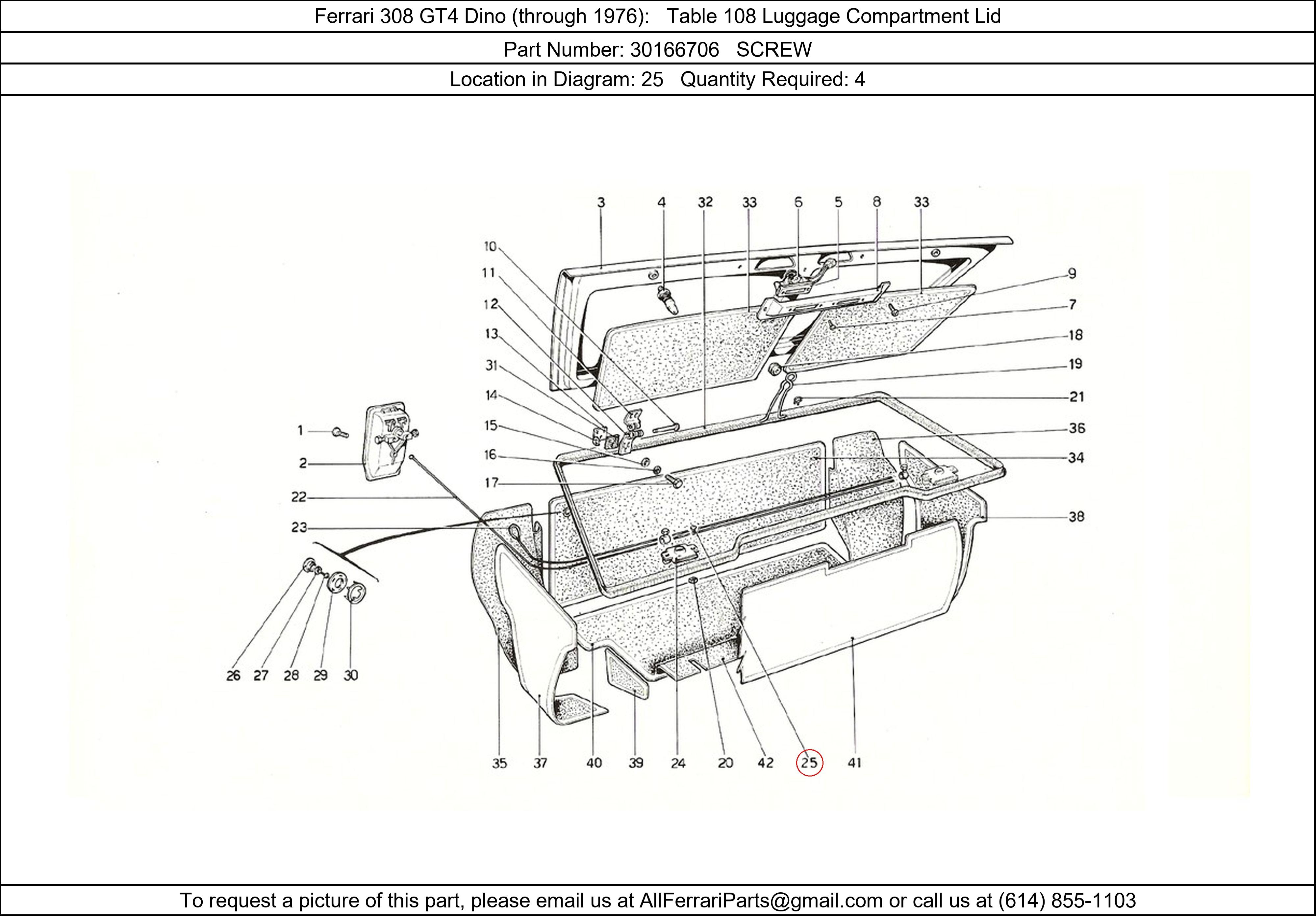 Ferrari Part 30166706