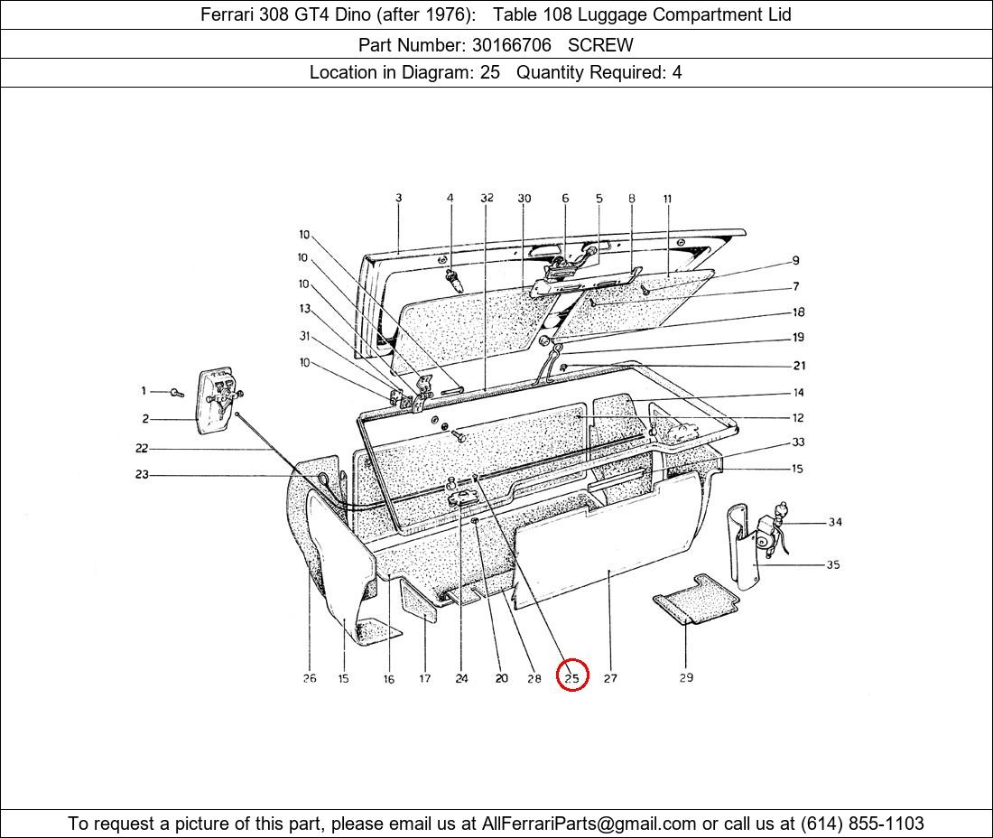 Ferrari Part 30166706