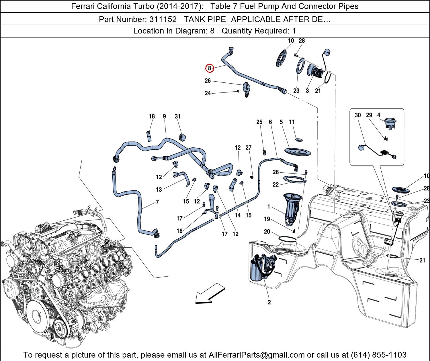 Ferrari Part 311152