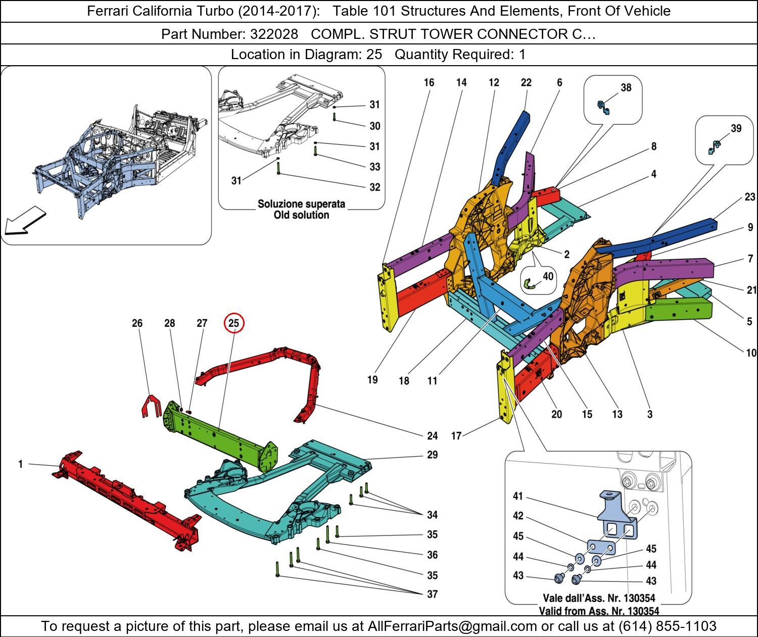 Ferrari Part 322028