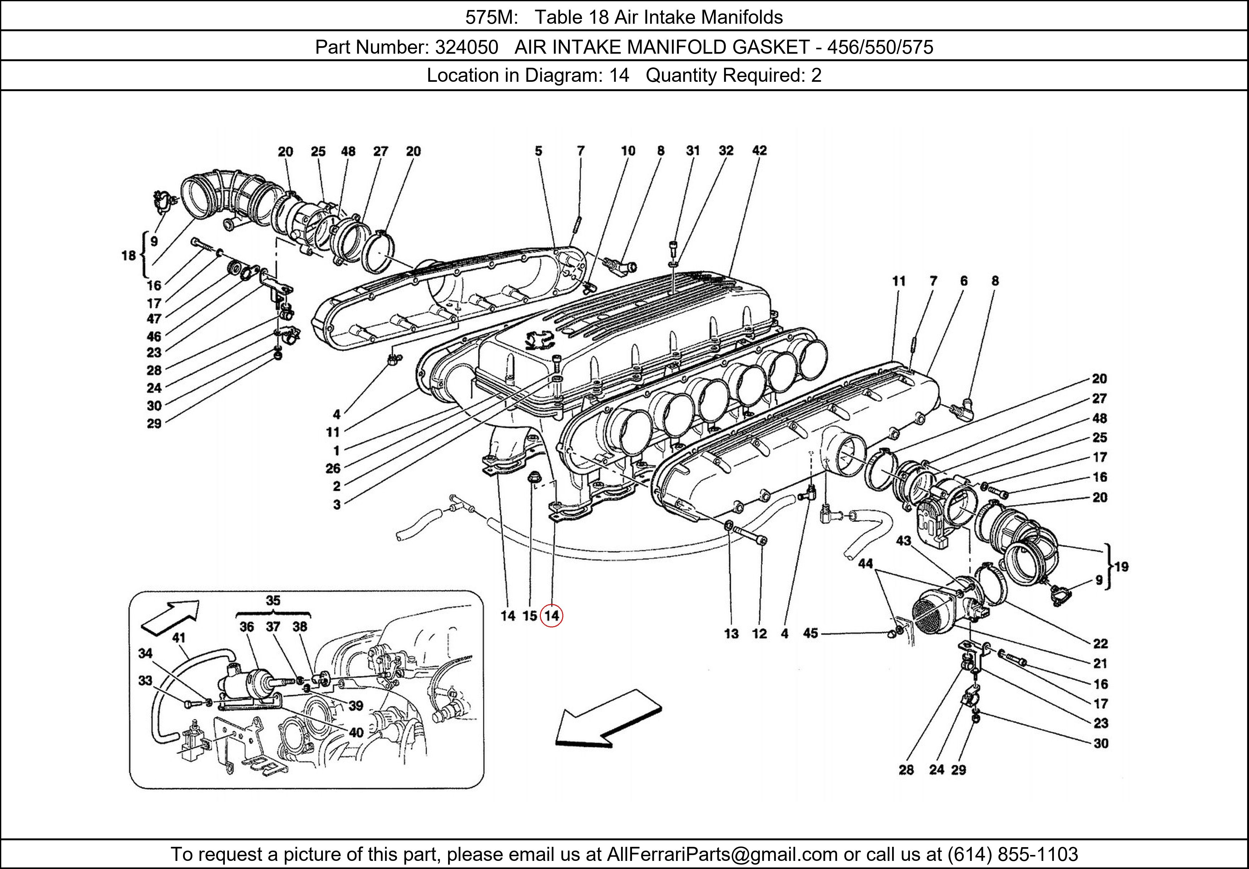 Ferrari Part 324050