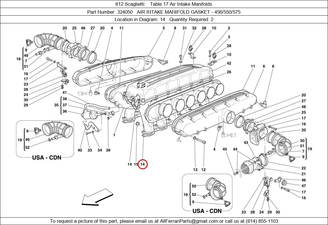 Ferrari Part 324050