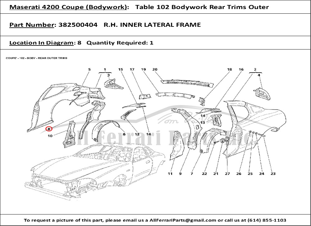 Ferrari Part 382500404
