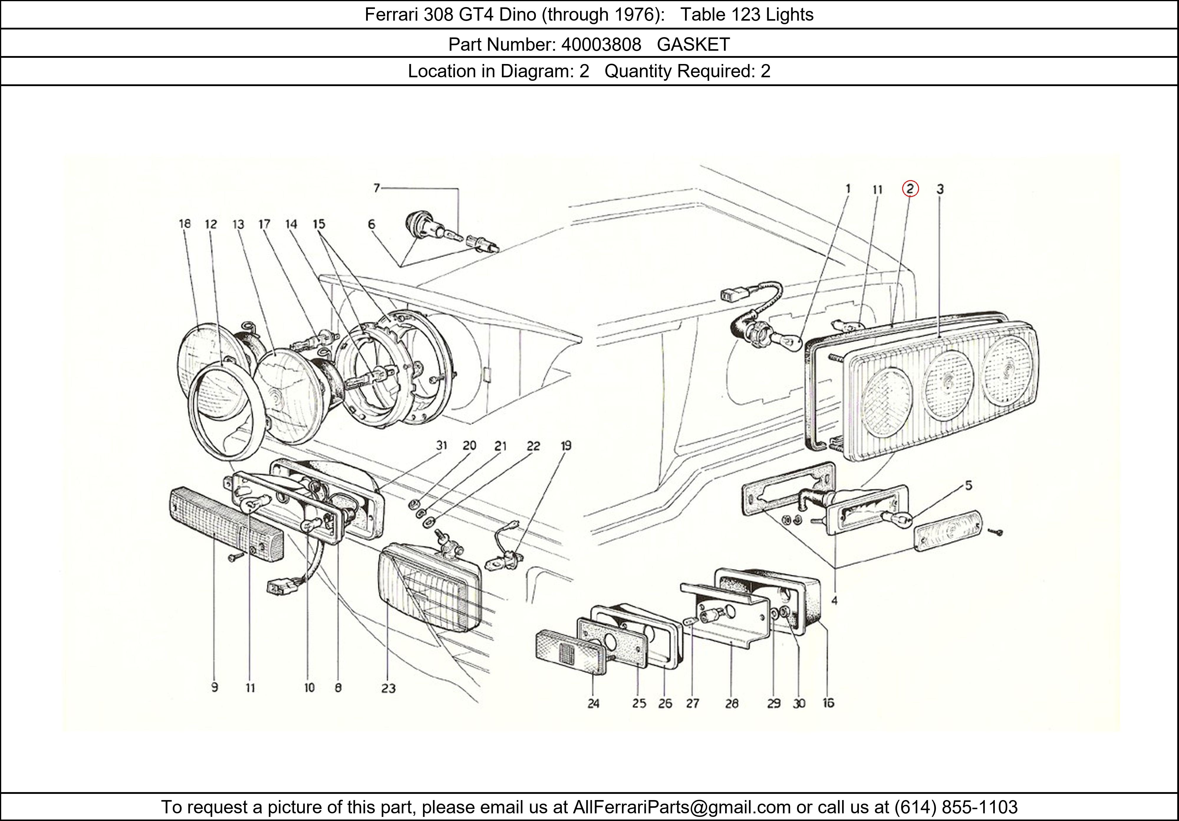 Ferrari Part 40003808