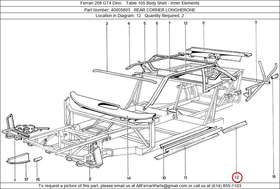 Ferrari Part 40005803