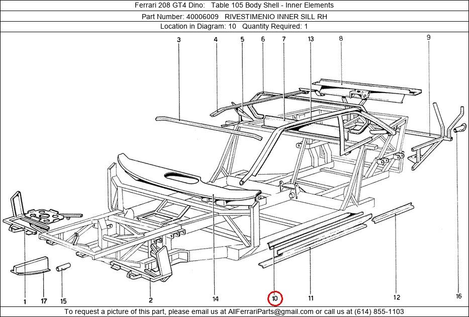 Ferrari Part 40006009