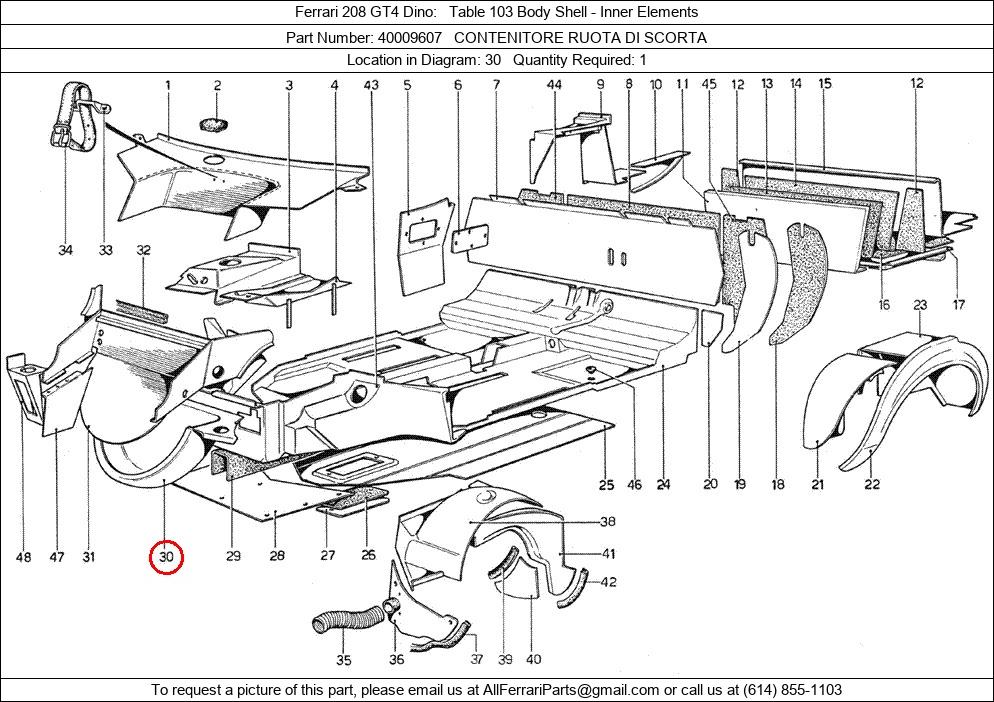 Ferrari Part 40009607