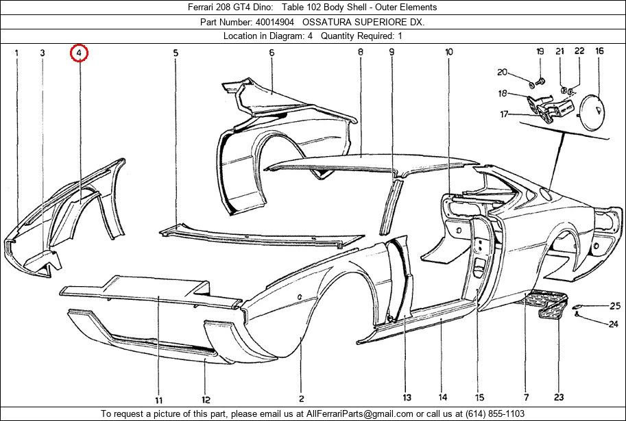 Ferrari Part 40014904