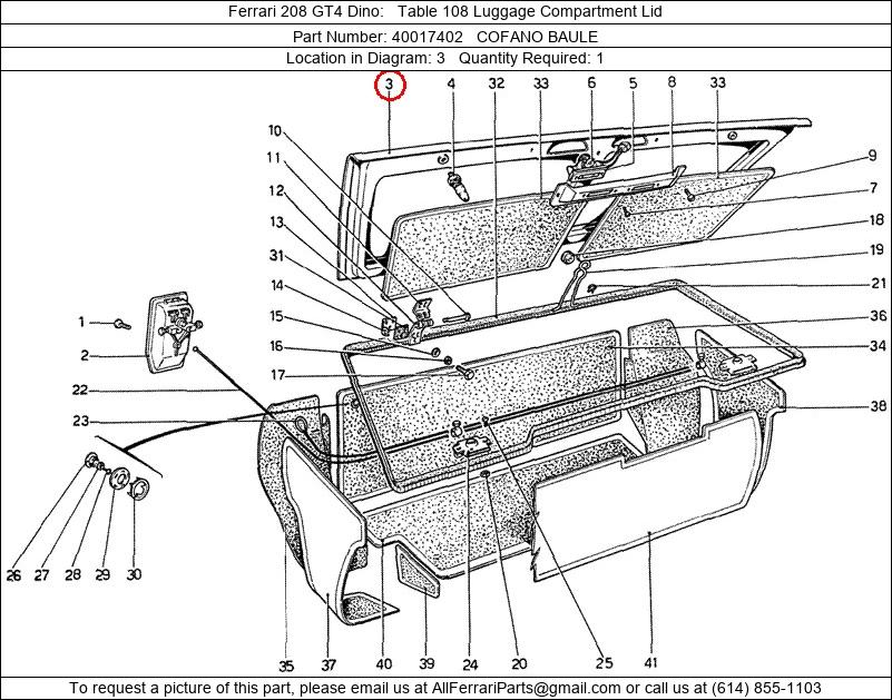 Ferrari Part 40017402