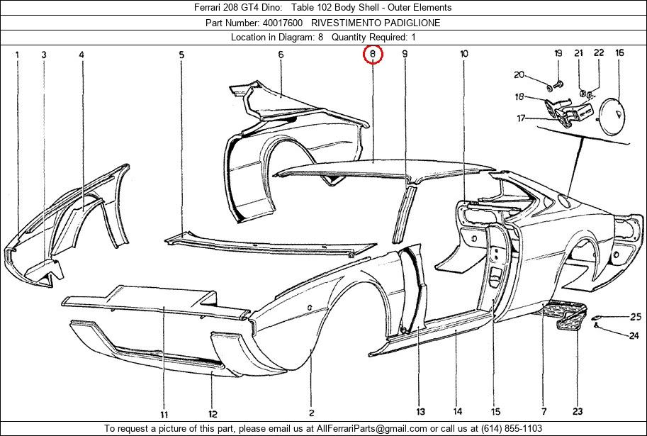 Ferrari Part 40017600