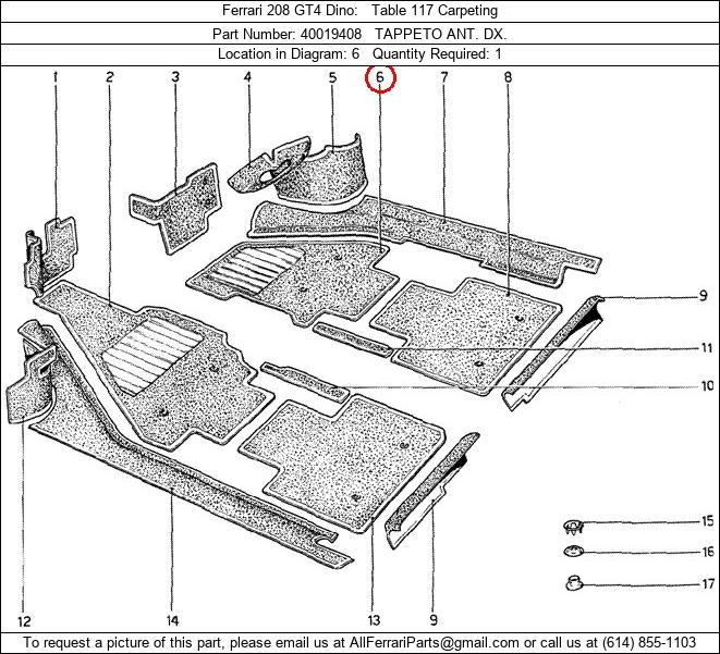 Ferrari Part 40019408