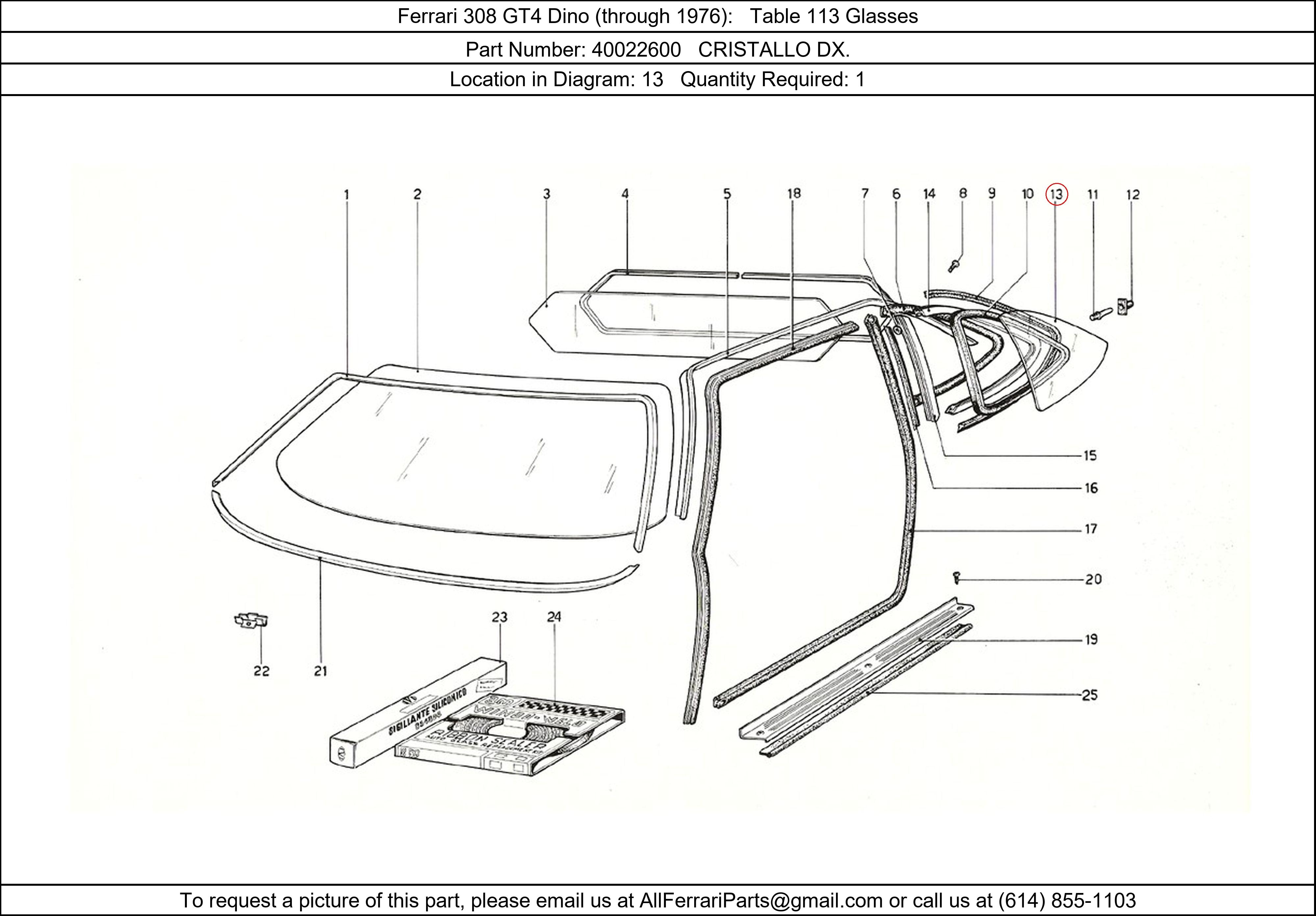 Ferrari Part 40022600