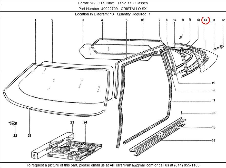 Ferrari Part 40022709