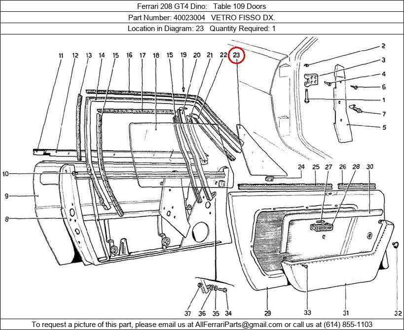 Ferrari Part 40023004