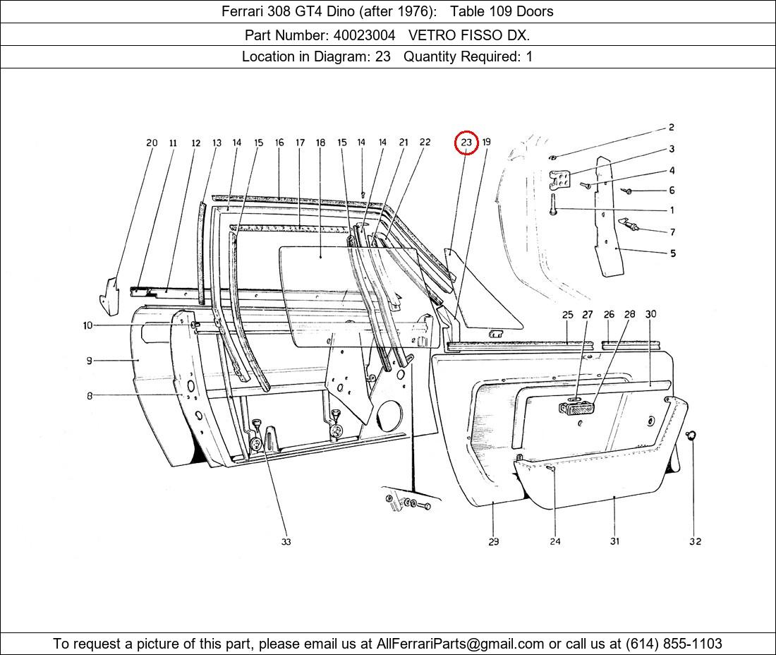 Ferrari Part 40023004