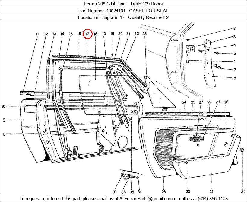 Ferrari Part 40024101