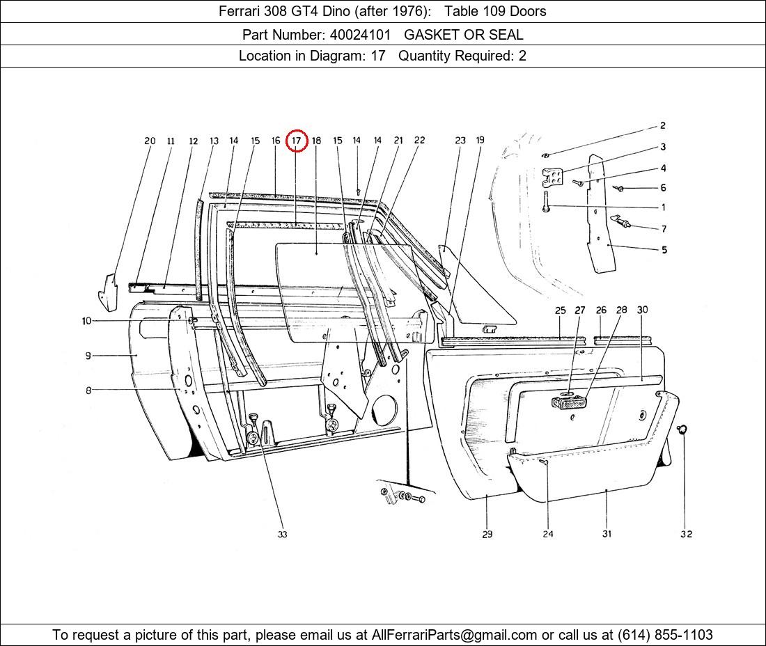 Ferrari Part 40024101