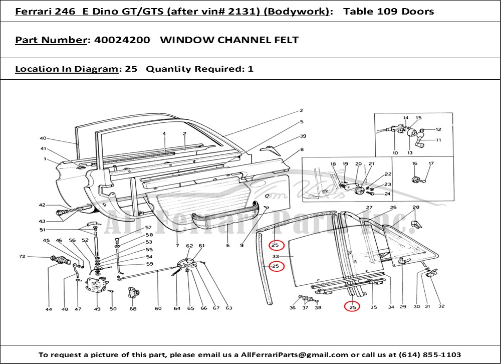 Ferrari Part 40024200