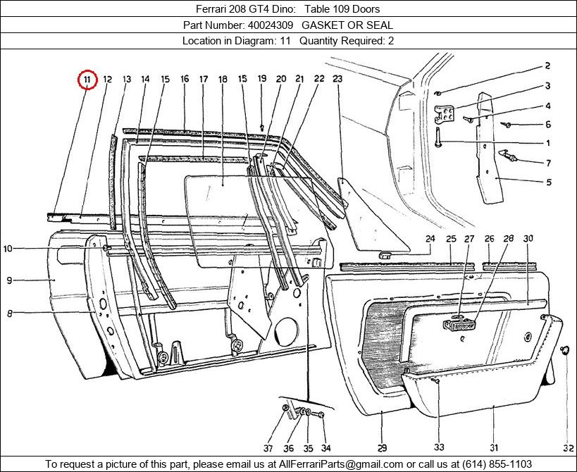 Ferrari Part 40024309