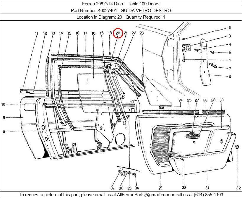 Ferrari Part 40027401