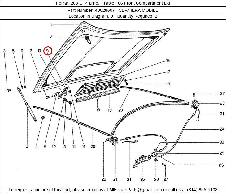 Ferrari Part 40028607