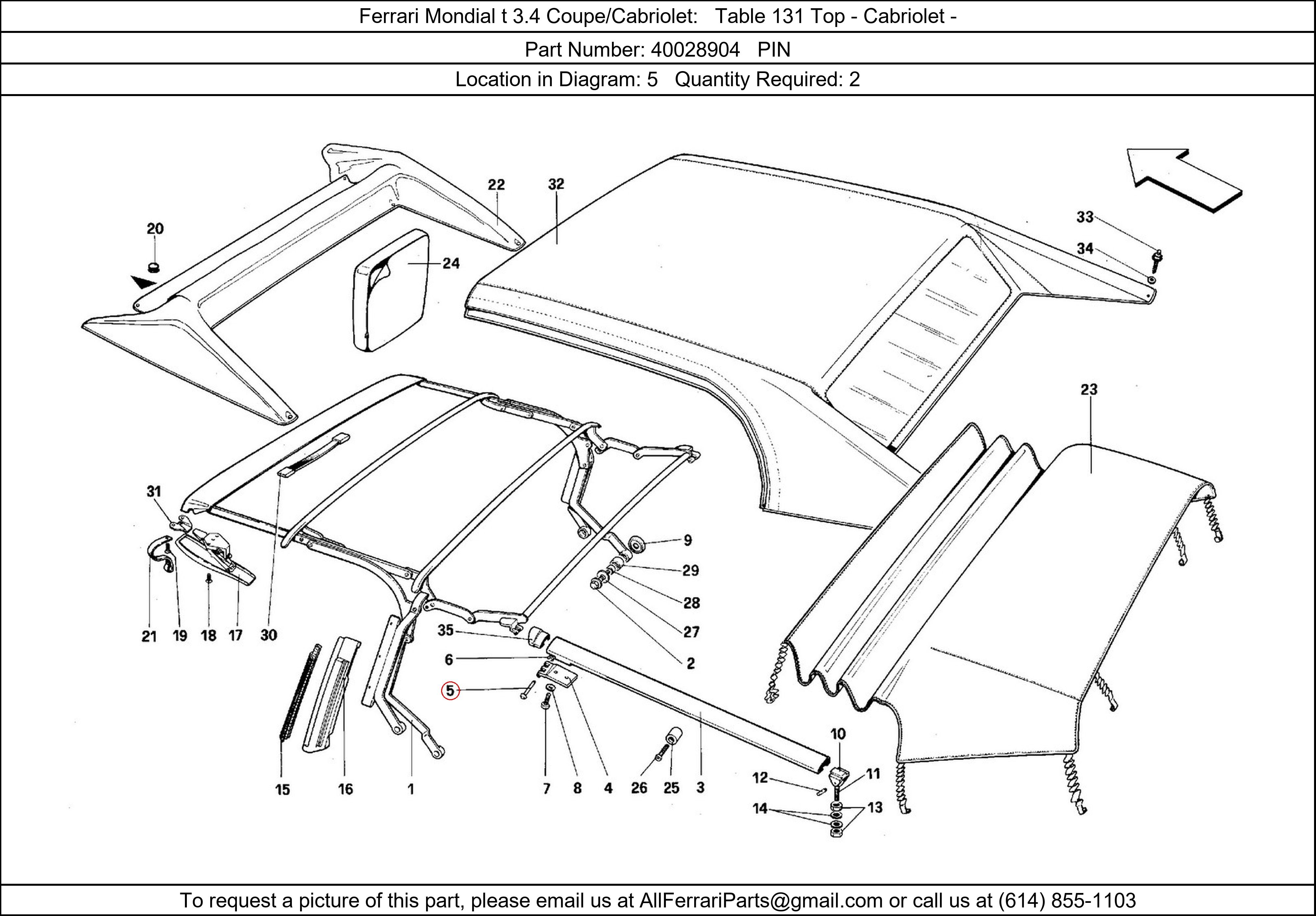 Ferrari Part 40028904