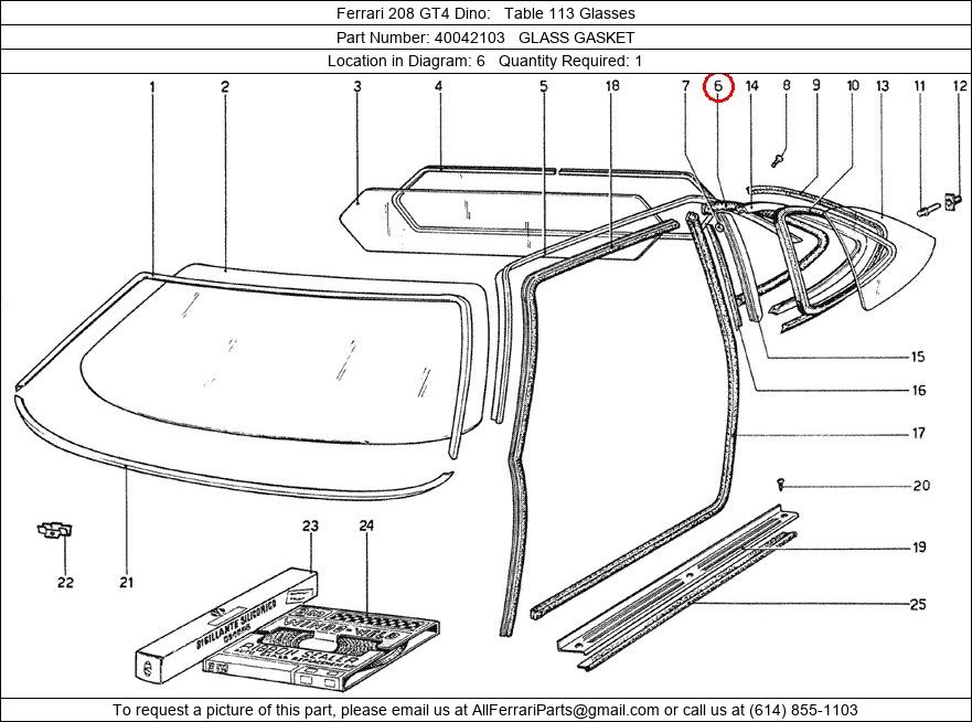 Ferrari Part 40042103