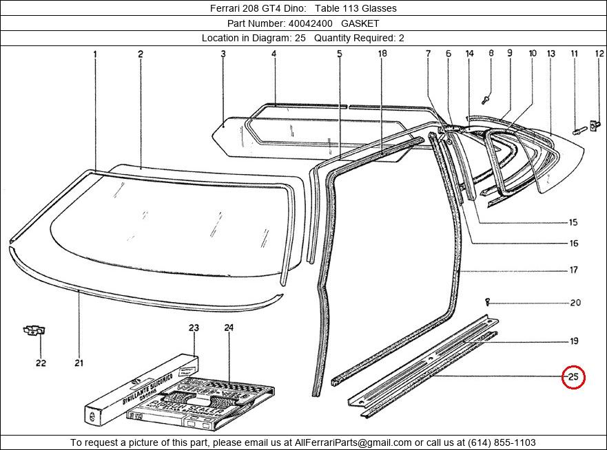 Ferrari Part 40042400