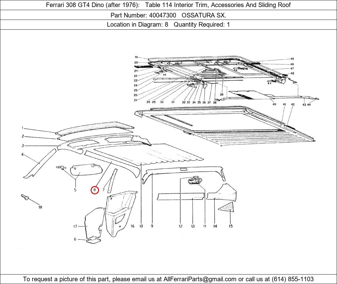 Ferrari Part 40047300