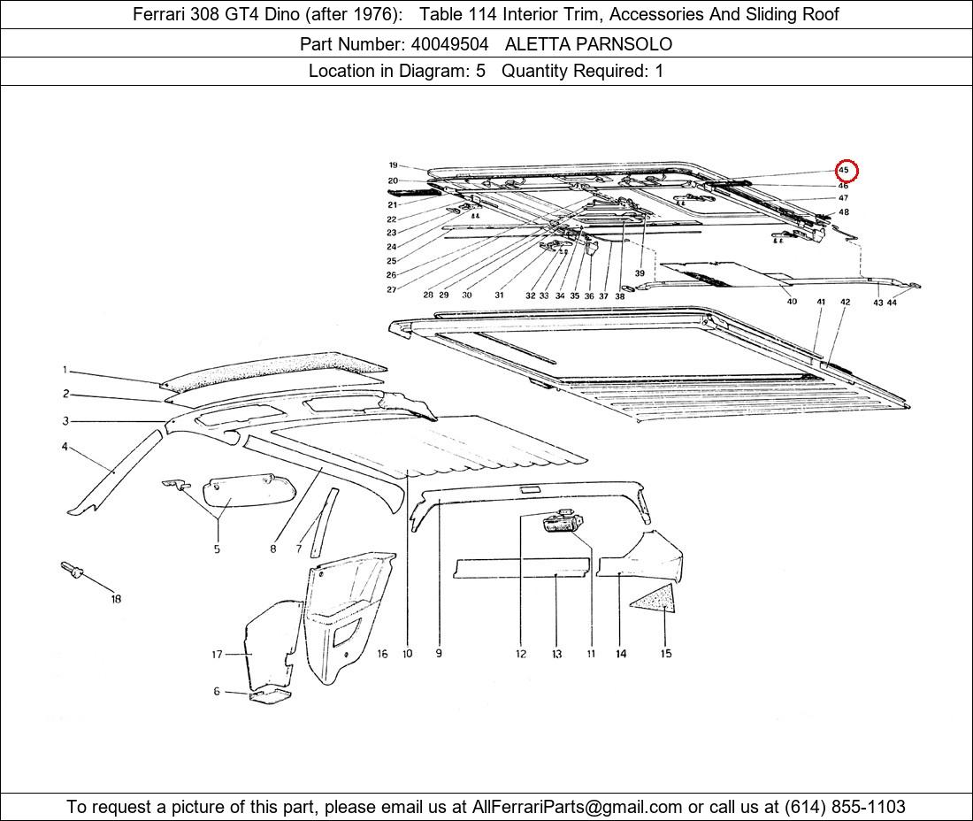 Ferrari Part 40049504