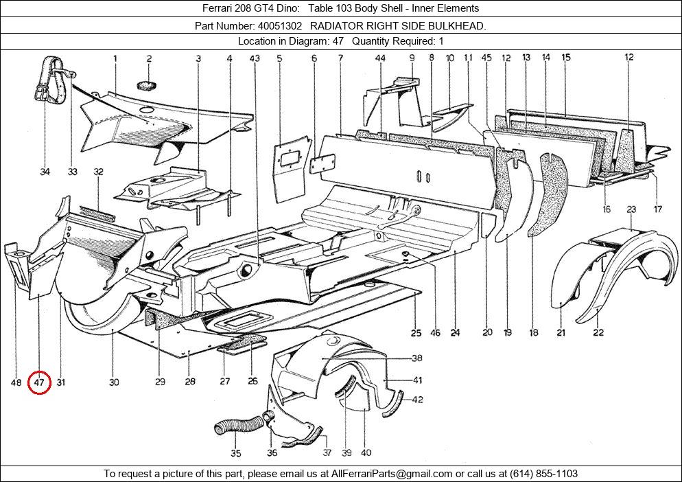 Ferrari Part 40051302