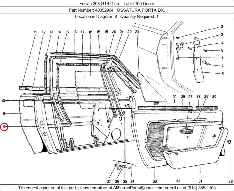 Ferrari Part 40052904