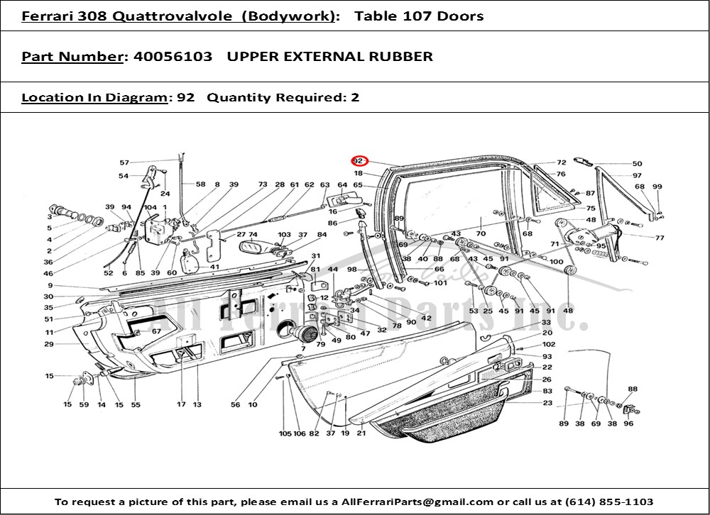 Ferrari Part 40056103