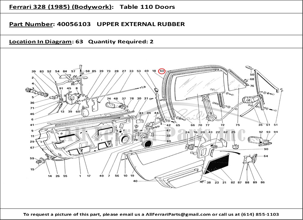 Ferrari Part 40056103